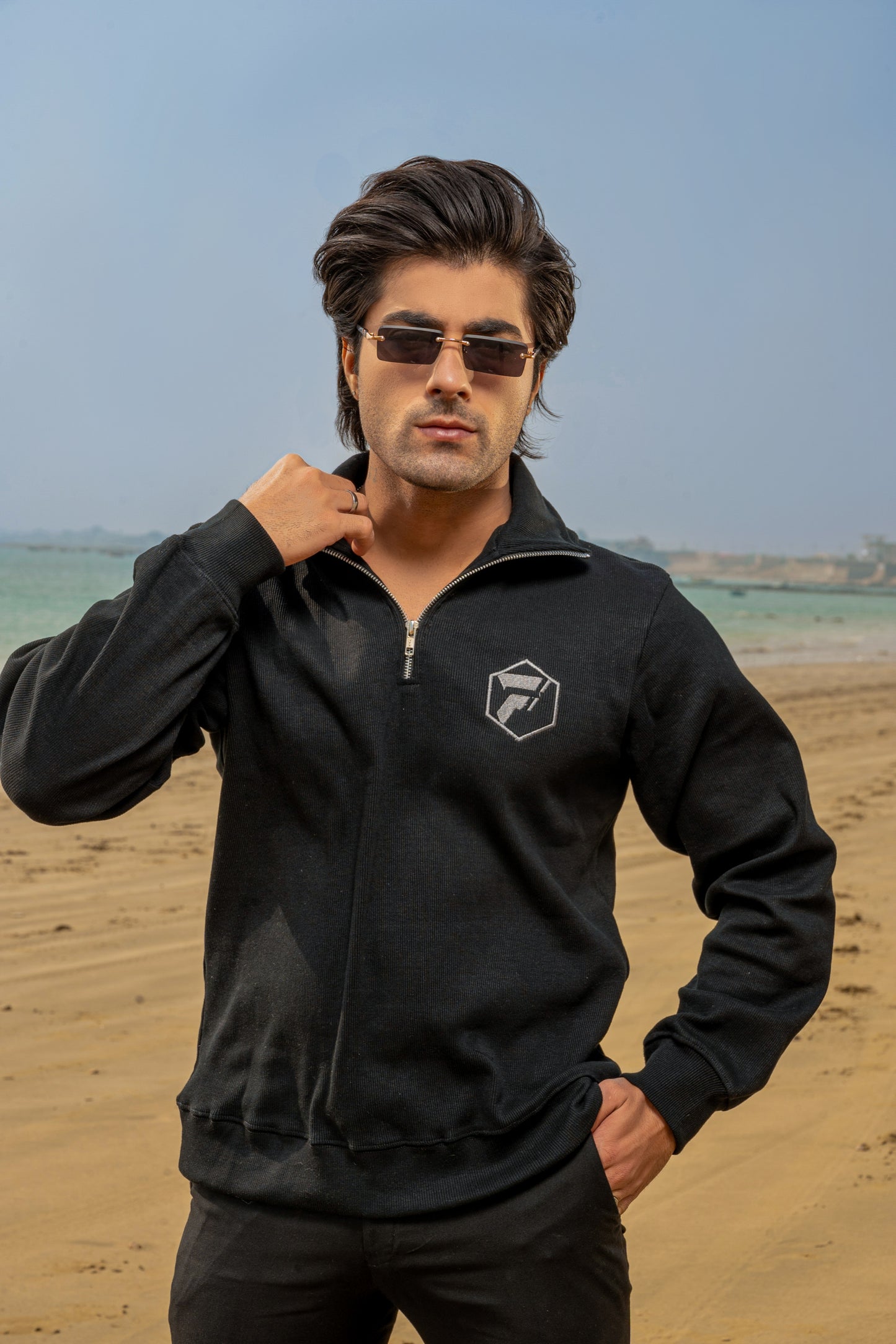 LuxZip Black Premium Zipper